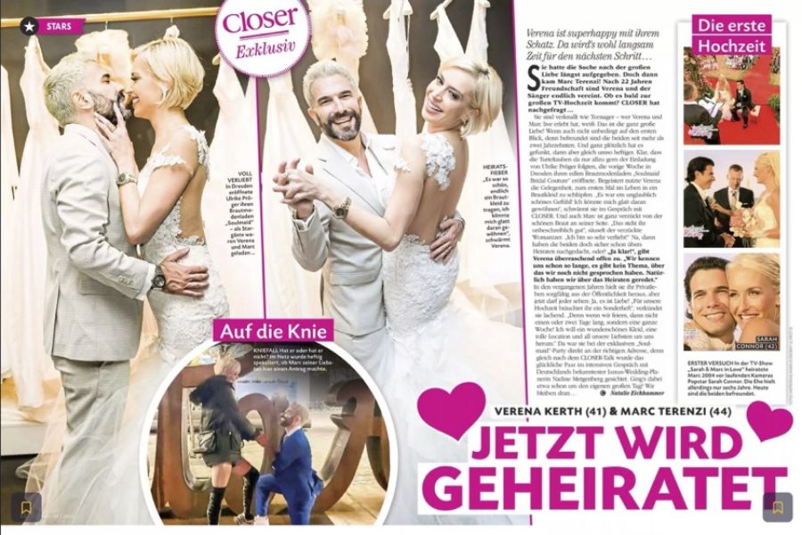 Kompliment vom CLOSER Magazin